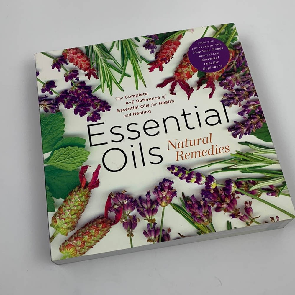 Essential oils natural remedies A-to-Z book